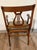 Traditional 1930s Duncan Phyfe Style Mahogany Lyre Back Arm Chair With Upholstered Seat For Sale - Image 3 of 4