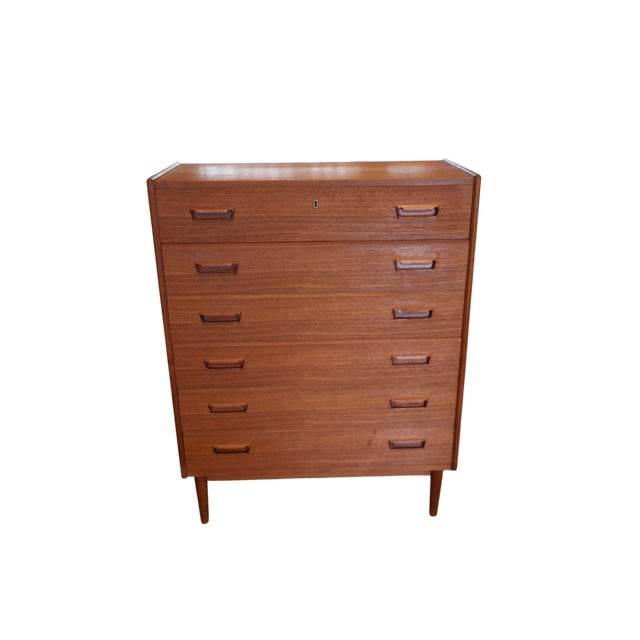 1970s Danish Model 130 Chest of Drawers by Gunni Omann for Omann Jun Møbelfabrik, 1960s For Sale - Image 5 of 11