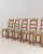 19th Century France Antique White Wood Dining Chair For Sale - Image 10 of 11