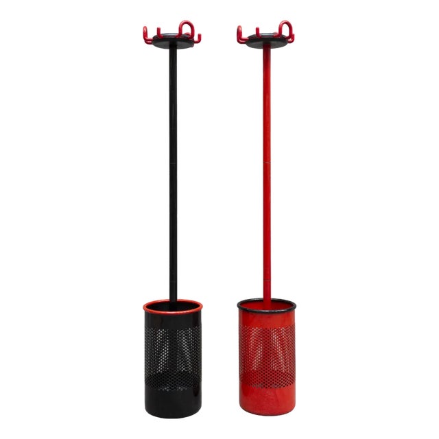 Coat Hangers with Umbrella Stand from Rexite, 1980s, Set of 2 For Sale