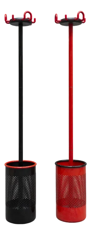 Coat Hangers with Umbrella Stand from Rexite, 1980s, Set of 2