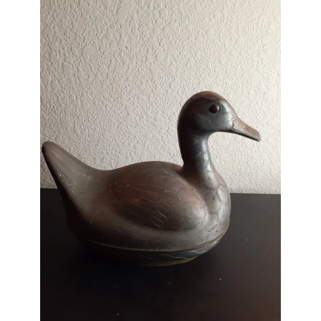 1960s Pewter Duck Trinket Holder For Sale In Dallas - Image 6 of 7