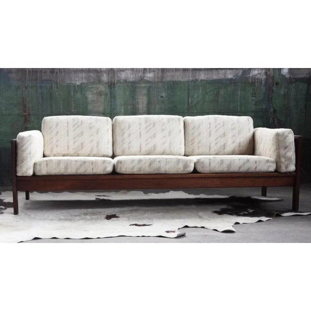 Postmodern Bastiano Sofa with Upholstered Cushions attributed to Tobia Scarpa for Knoll, 1960s For Sale - Image 11 of 13