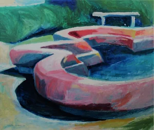 Patrice Lombardi, Villa Schifanoia, Florence., 1984