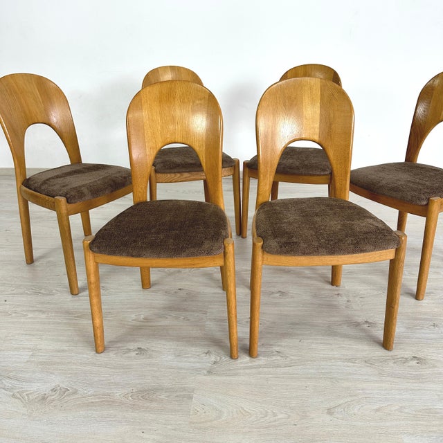 Danish Dining Chairs by Niels Koefoed – Set of 6 For Sale In New York - Image 6 of 11