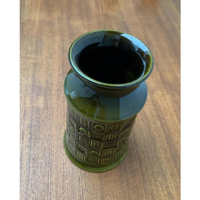 Vintage West German Pottery WGP Vase from Bay, 1970s For Sale - Image 10 of 12