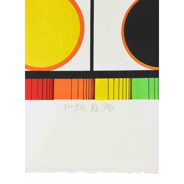 Lithograph on paper realized in 1972. Edition of 500, hand signed and numbered in pencil. Published b Giulio Bolaffi...