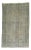 Vintage Cloudy Gray Turkish Rug - 4'4" x 6'9" For Sale