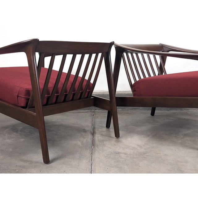 Pair of Mid Century Modern 'Monterey' Lounge Chairs by Folke Ohlsson for Dux For Sale - Image 9 of 18