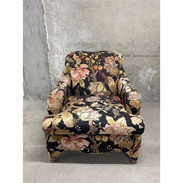 Reading is fundamental especially in your new beloved comfy lounge chair. This large and extremely comfortable vintage...