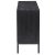 Black Geometric Console For Sale In Sacramento - Image 6 of 6