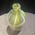 1980s Nason Style Modern Green and White Murano Glass Bottle Vase For Sale - Image 9 of 11