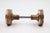 Traditional Pair of Antique Vernacular Bronze Passage Door Knobs For Sale - Image 3 of 6