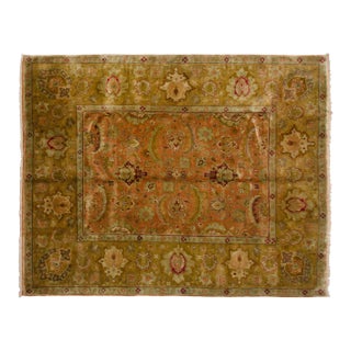 Vintage Agra Square Carpet - 8'4" X 9'7" For Sale