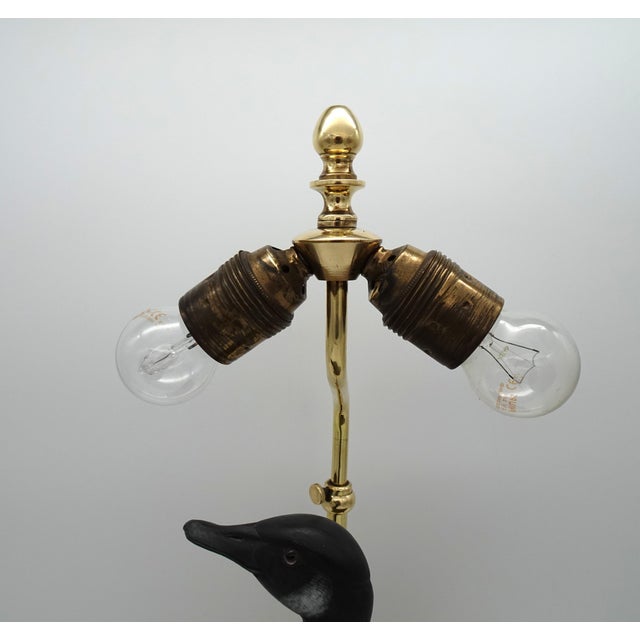 Duck Table Lamp in Polished Brass, 1970s For Sale - Image 17 of 18