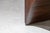 French Postmodern Dressing Table in Walnut Wood and Lilac Leather., 1980s For Sale - Image 15 of 16
