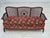 Vintage Danish Three-Seater Sofa in Salmon Pink Velour and Dark Beech Wood, 1950s For Sale - Image 16 of 18