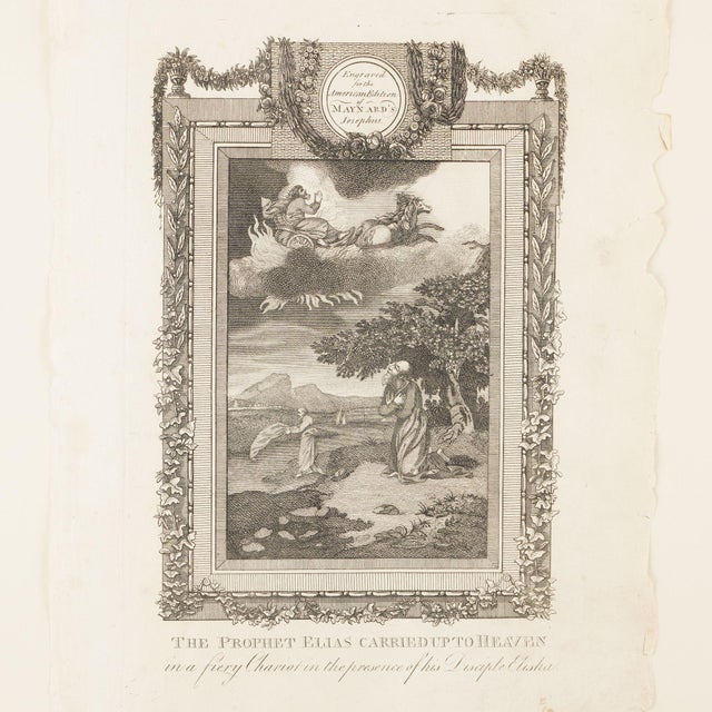 Pair of Engravings From the American Edition of “The Whole Genuine and Complete Works of Flavius Josephus”, 1795 For Sale - Image 11 of 12