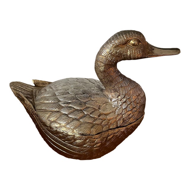 1970s Mauro Duck Ice Bucket Chairish