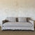 Contemporary Rudin Slipcovered Sofa - Flax For Sale - Image 3 of 8
