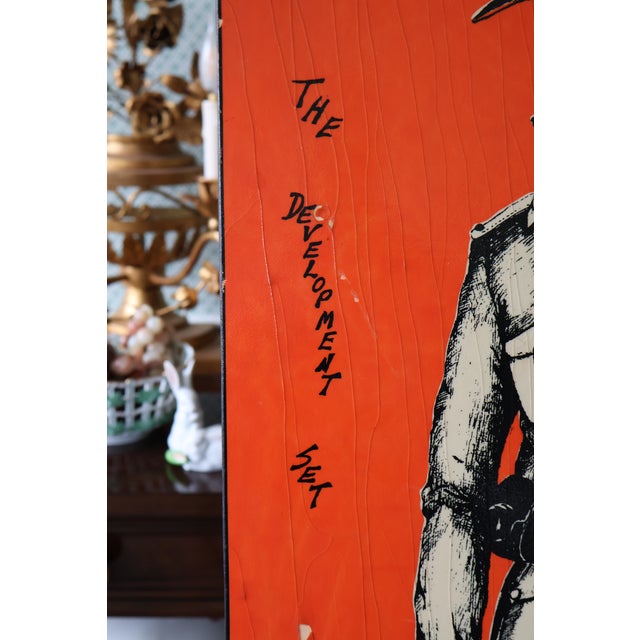 Mid-Century Modern 1975 Satirical “The Development Set” Panel, Signed Ross Coggins, Initialed TCR For Sale - Image 3 of 18