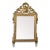 French 18th Century Louis XVI Gilt & Painted Mirror For Sale