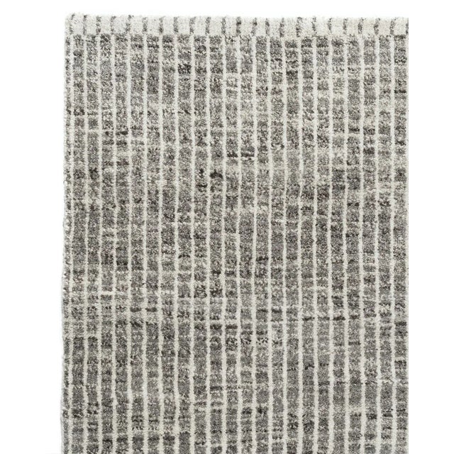 2020s Organic Checker Contemporary Rug 10' X 14' For Sale - Image 5 of 9