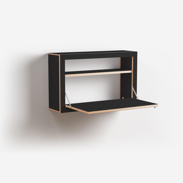 80x50x20 Folding Wall Desk with Storage from Ambivalenz For Sale - Image 16 of 18