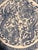 Late 20th Century Vintage Chinese Blue & White Porcelain Dragon Platter 12" Charger Plate Lions For Sale - Image 5 of 7
