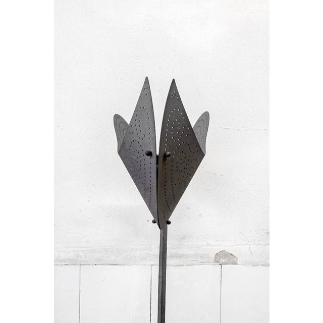 Postmodern Italian Zefiro Floor Lamp by Dalisi for Oluce, 1992 For Sale - Image 3 of 6