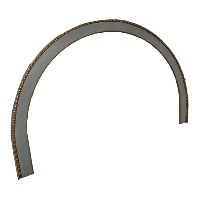 Italian Lacquered Frame with Torciglione Forge Gold, 1920s For Sale