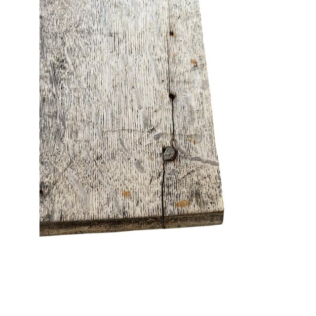 18th Century English Bleached Oak Jacobean Chest of Drawers For Sale - Image 5 of 18