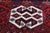 Red 1940s Authentic Tribal Handwoven Kilim for Floor – Family Made Stitched Together - 6' 5'' X 13' 11'' For Sale - Image 8 of 14