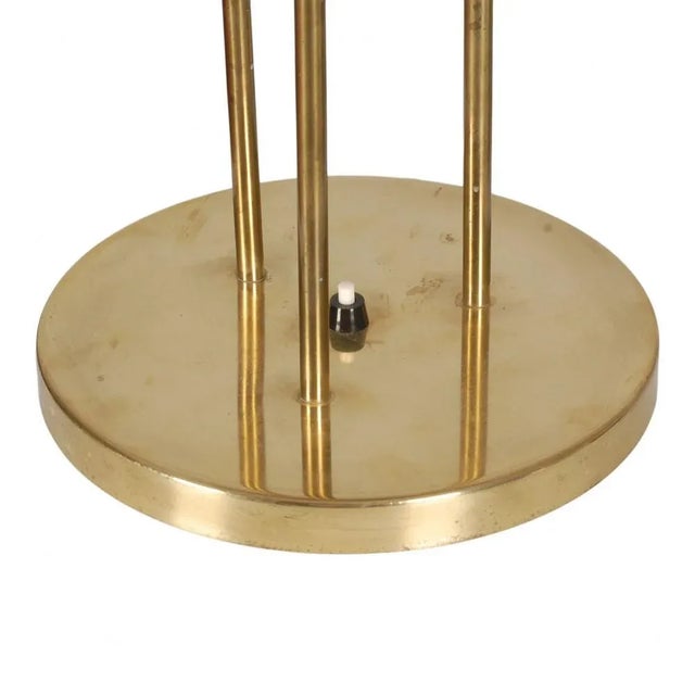 Poul Henningsen PH-5 Brass Table Lamp with White Shades by Poul Henningsen, 1970s For Sale - Image 4 of 5