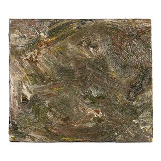 Andy Miller Abstract Composition Oil on Canvas For Sale