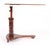 Victorian Mid 20th Century Victorian Tilt Top English Oak Reading Table on Casters For Sale - Image 3 of 8