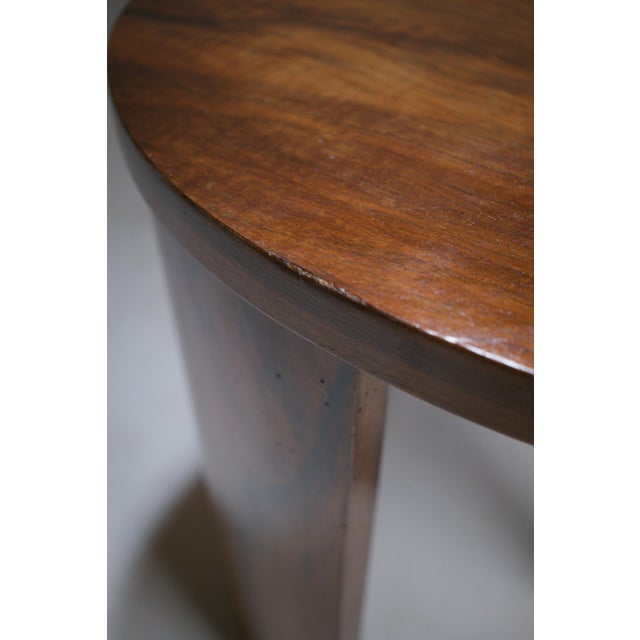 Modern Walnut Veneer and Ebonised Wood Side Table, 1920s For Sale - Image 17 of 18