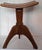 Antique Art Nouveau Height-Adjustable Stool in Oak, 1910s For Sale - Image 5 of 5