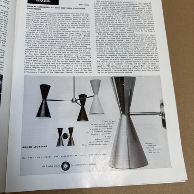 Red Sept 1953 Reed and Follis Arts & Architecture Modernism Magazine For Sale - Image 8 of 12