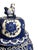 Large Royal Sphinx Blue Garniture Set by Boch Delft, 20th Century, Set of 3 For Sale - Image 5 of 18