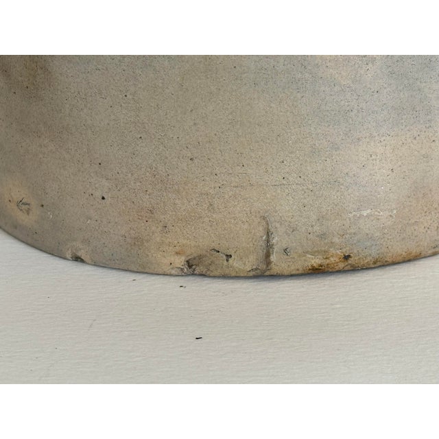 Ceramic Vintage Stoneware Handled Jug For Sale - Image 7 of 9