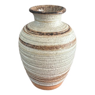 Large 1960s Ceramic Vase by Bitossi for Rosenthal Netter, Made in Italy For Sale