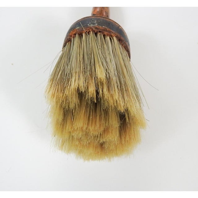 American Antique Shaker Horsehair and Wood Clothes Brush For Sale - Image 3 of 4