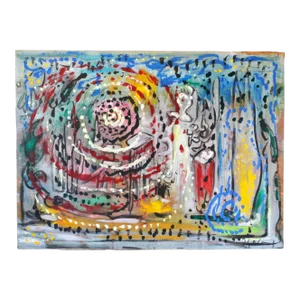 French Abstract Expressionist Painting