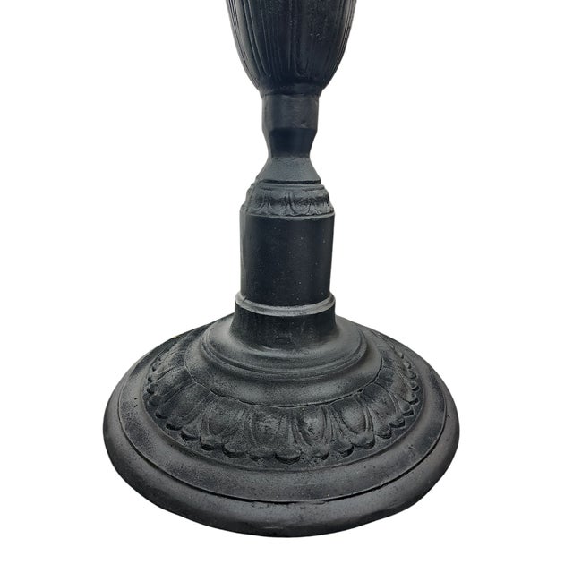 Metal 1990s Phyllis Morris Style Cast Metal Outdoor Table & 4 Chairs For Sale - Image 7 of 10