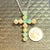 Natural Opal Cross Pendant Necklace 20" 14k WG 4.50 CT Certified For Sale In New York - Image 6 of 11