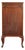 Antique Victorian Carved Inlaid Mahogany Music Cabinet, Circa 1900 For Sale