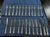 Russell Pattern Twelve-Piece Silver-Plated Dessert Knife and Fork Set by Mappin & Webb, Set of 24 For Sale - Image 4 of 4
