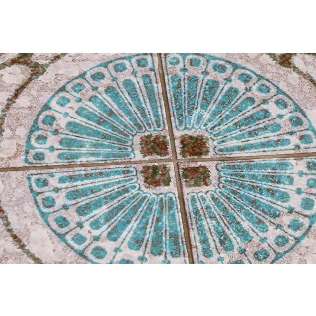 Pair of 1970s Danish Modern Rosewood Tile Top Side Tables For Sale - Image 14 of 18