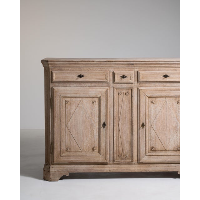 Oak French Buffet, Antique, France, Early 19th Century For Sale In Greensboro - Image 6 of 18